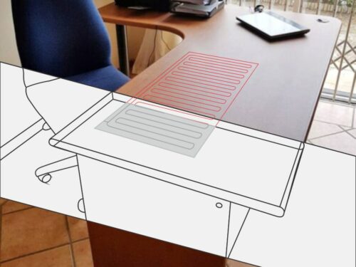 DeskBuddy Under Desk Heater by Coldbuster